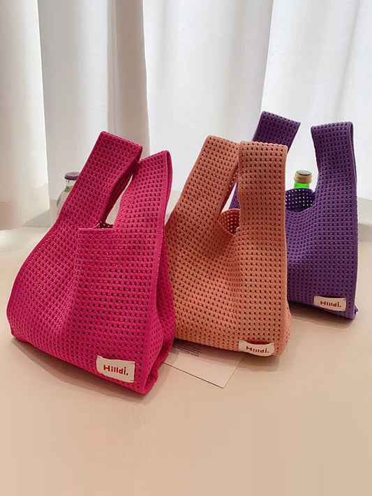 Korean-Style Hollow Bags Accessories Handbags
