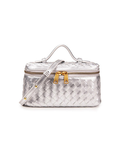 Cecelia Hand-Woven Box Bag
