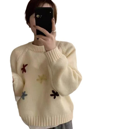 Hand Crochet Pullover Sweater