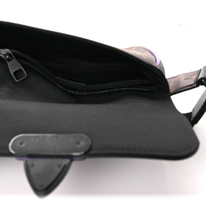 Monogram S Lock Sling Bag Purple