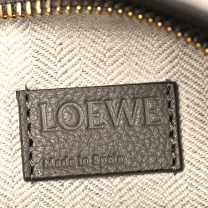 Soft Grained Small Puzzle Edge Bag Taupe