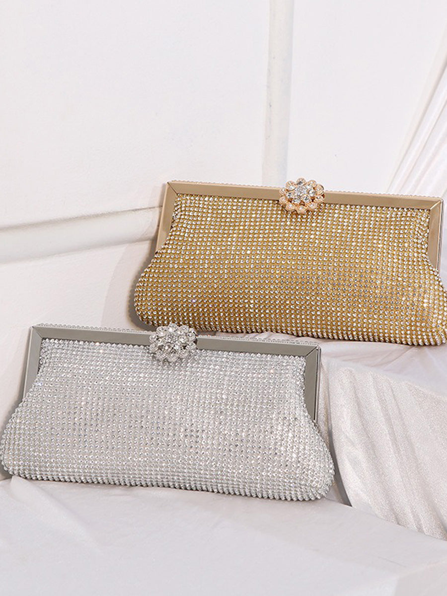 Everly Snap-On Rhinestone Bag