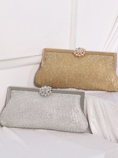 Everly Snap-On Rhinestone Bag