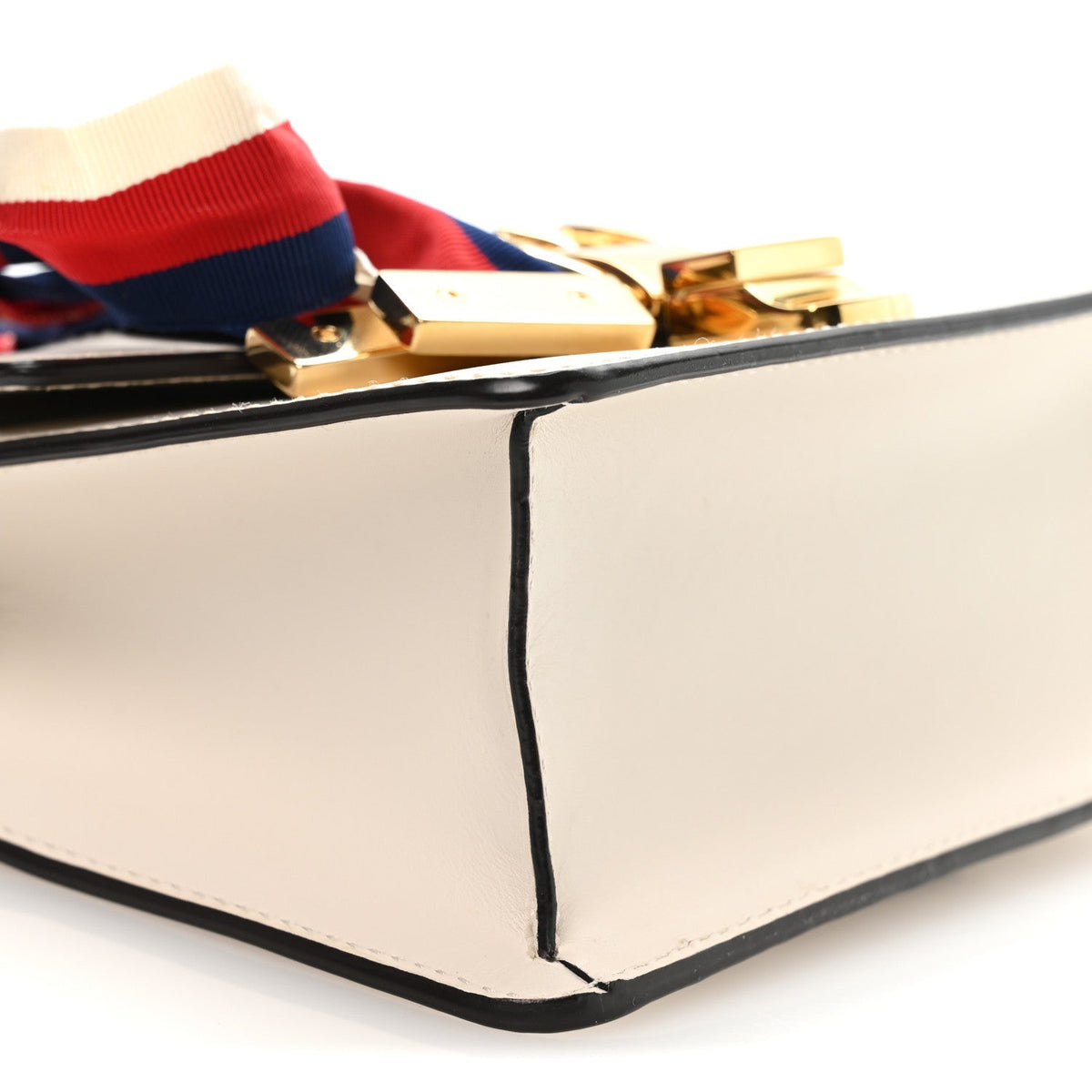 Calfskin Mini Sylvie Shoulder Bag White