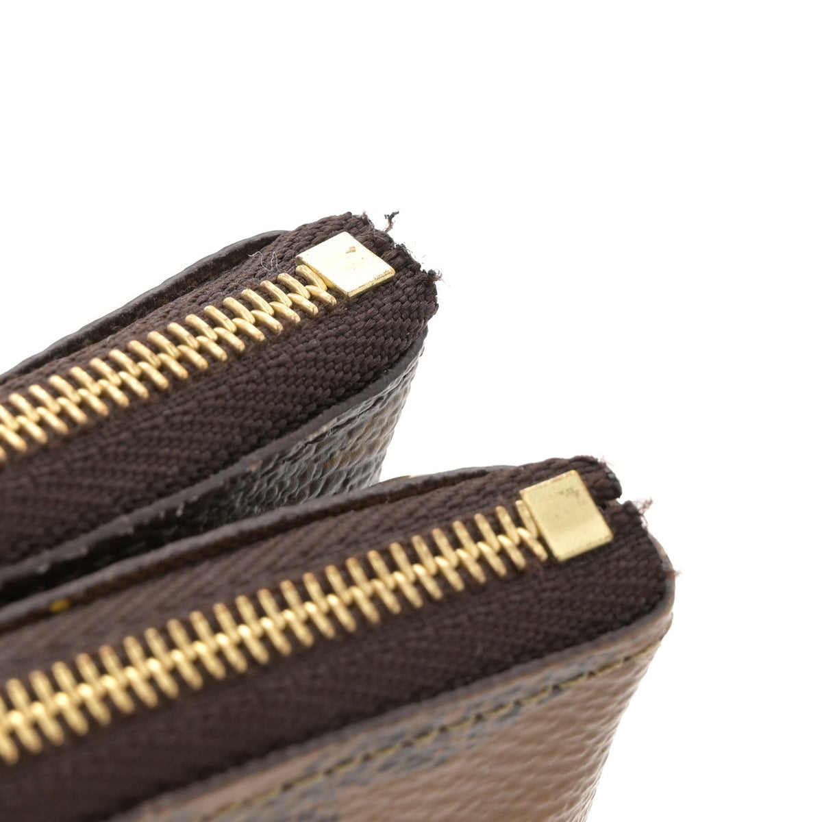 Reverse Monogram Giant Double Zip Pochette