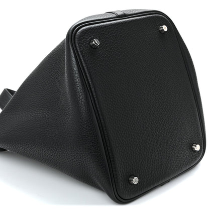 Taurillon Clemence Picotin Lock 22 MM Black