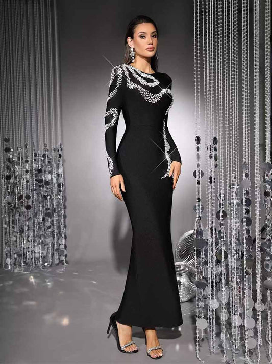 Juliette Classic Maxi Dress In Black