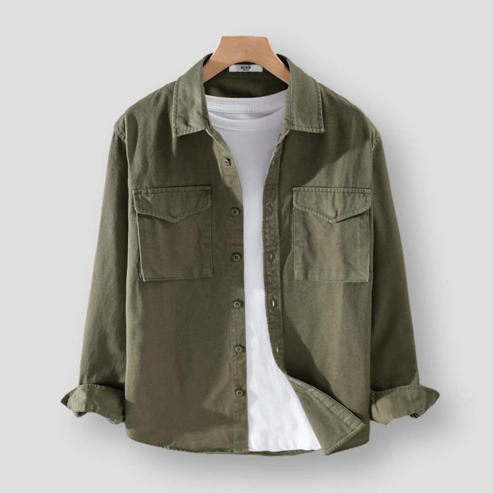 Sky Madrid Specchia Cotton Shirt