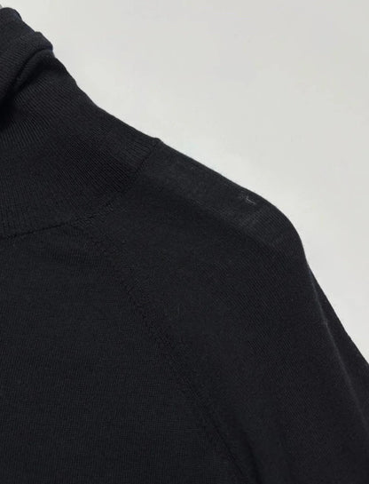 PRADA 25S SHORT-SLEEVE TURTLENECK SWEATER 430