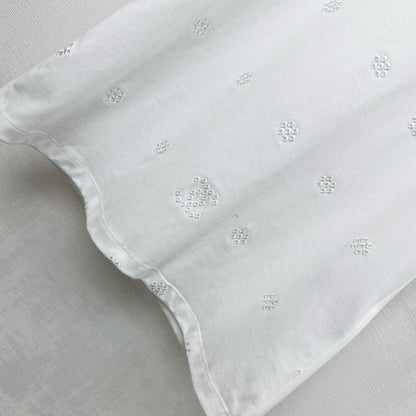 CC SS26 Short-sleeved Top White Cotton 350318