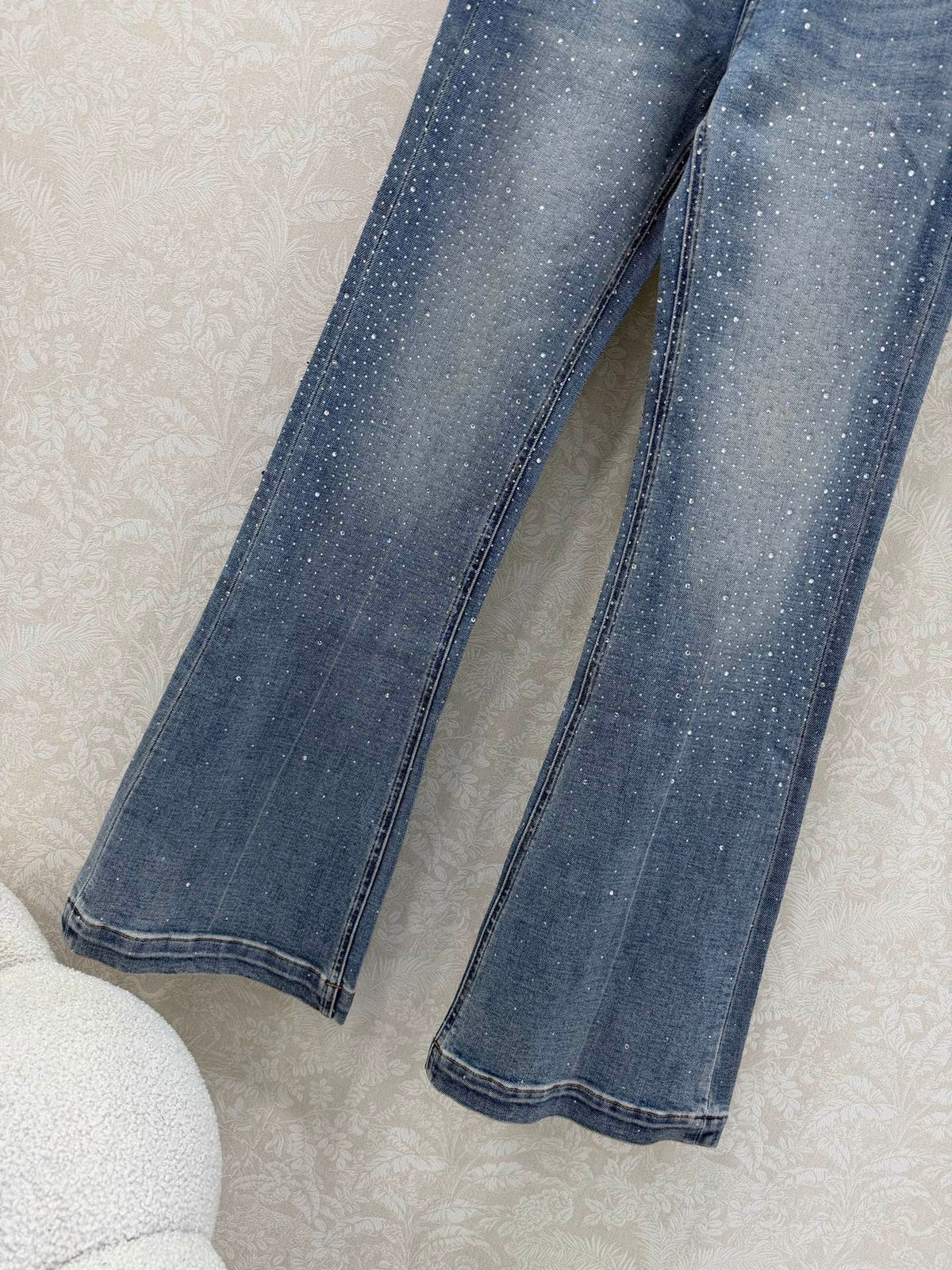 CC 26s Flared Trousers Denim 353018