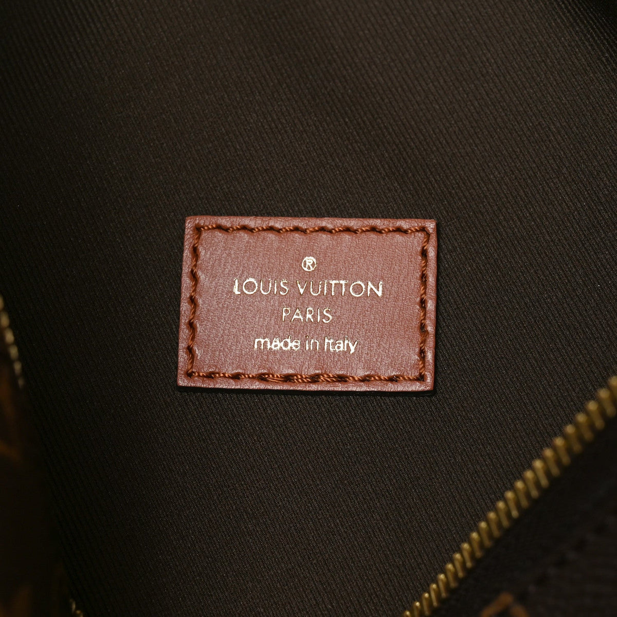 Reverse Monogram Loop Hobo