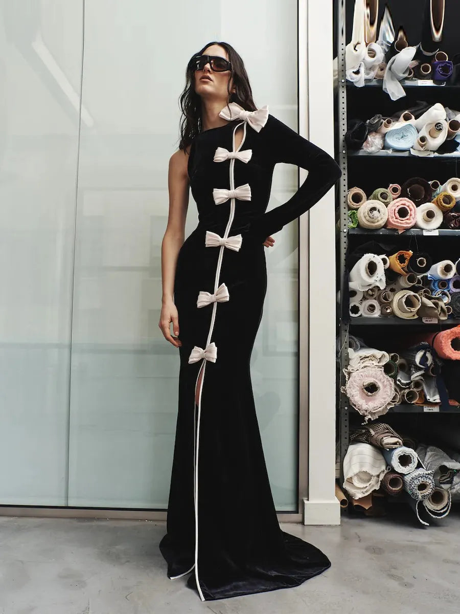 Alexa Maxi Dress In Black
