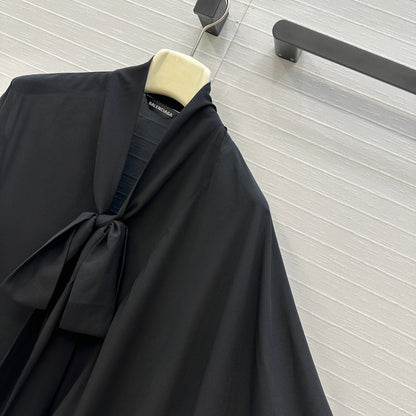 Balenciaga 25 Shirt Black Polyester 0001
