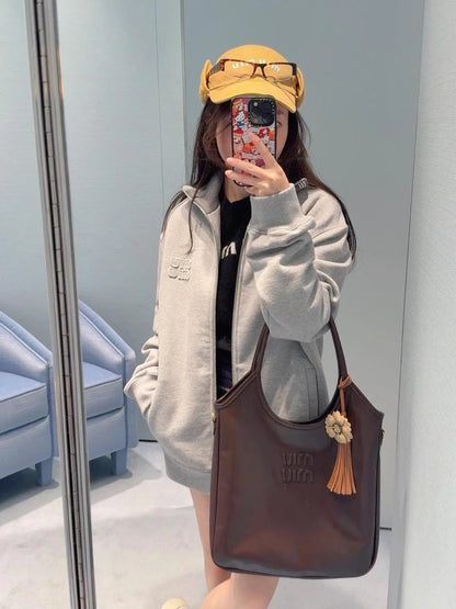 MIUMIU FLEECE JACKET STYLE 717