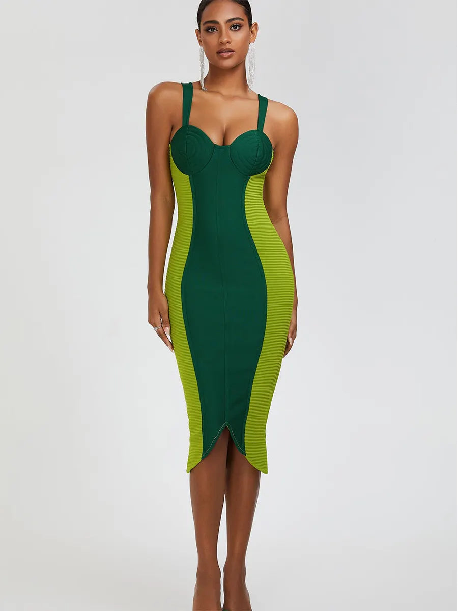 Vivianna Bandage Midi Dress