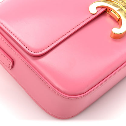 Shiny Calfskin Triomphe Flamingo