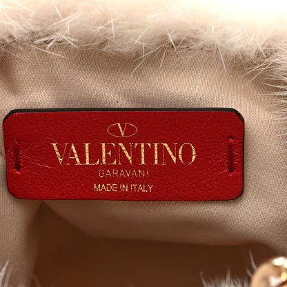Mink Fur Clutch Pink