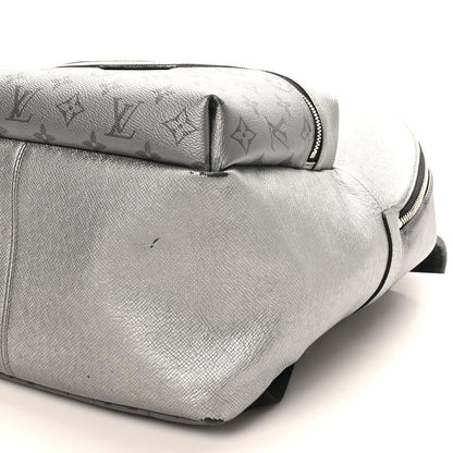 Monogram Taiga Discovery Backpack PM Silver