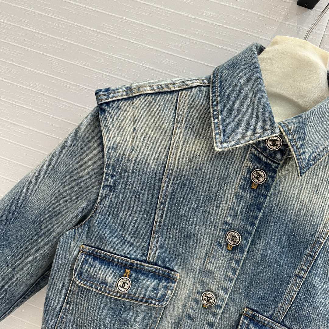 CC Denim Jacket Blue Cotton