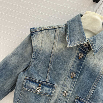 CC Denim Jacket Blue Cotton