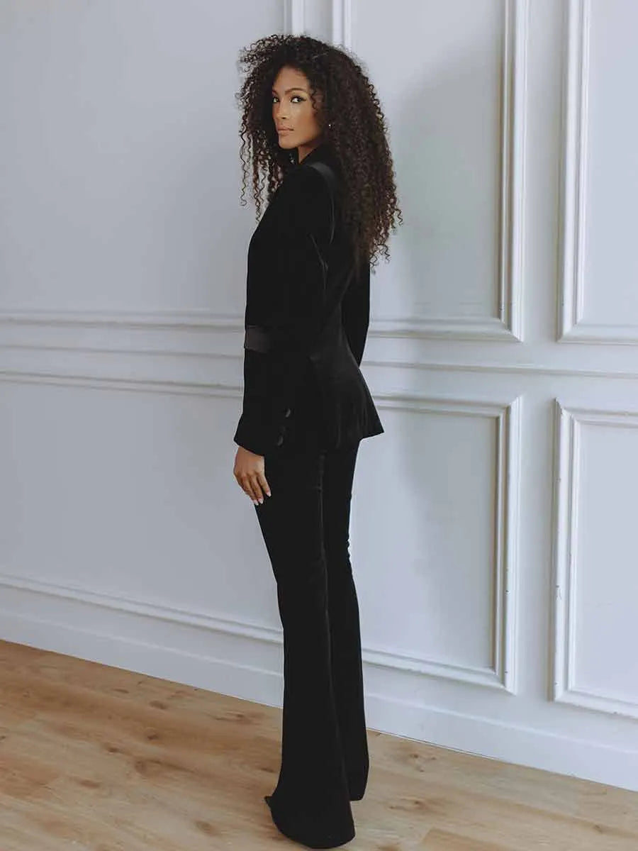 Vivienne Velvet Formal Two Piece Set