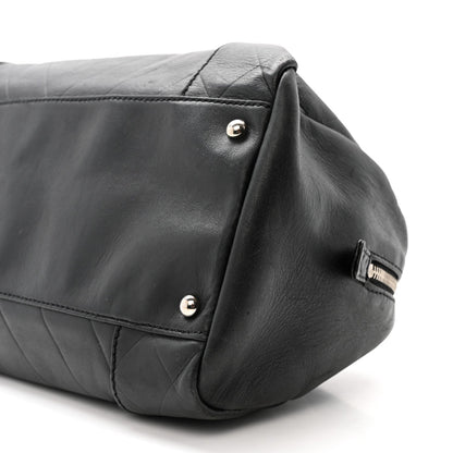 Calfskin CC Chevron All Day Long Boston Black