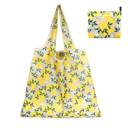 Large Capacity Foldable Shopping Bag Portable Print