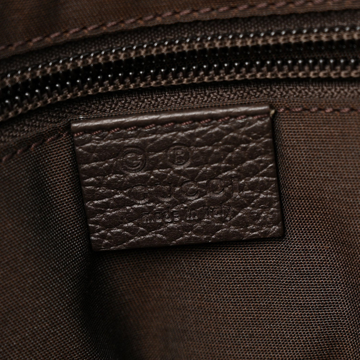 GG Monogram Large Joy Tote Bag Dark Brown