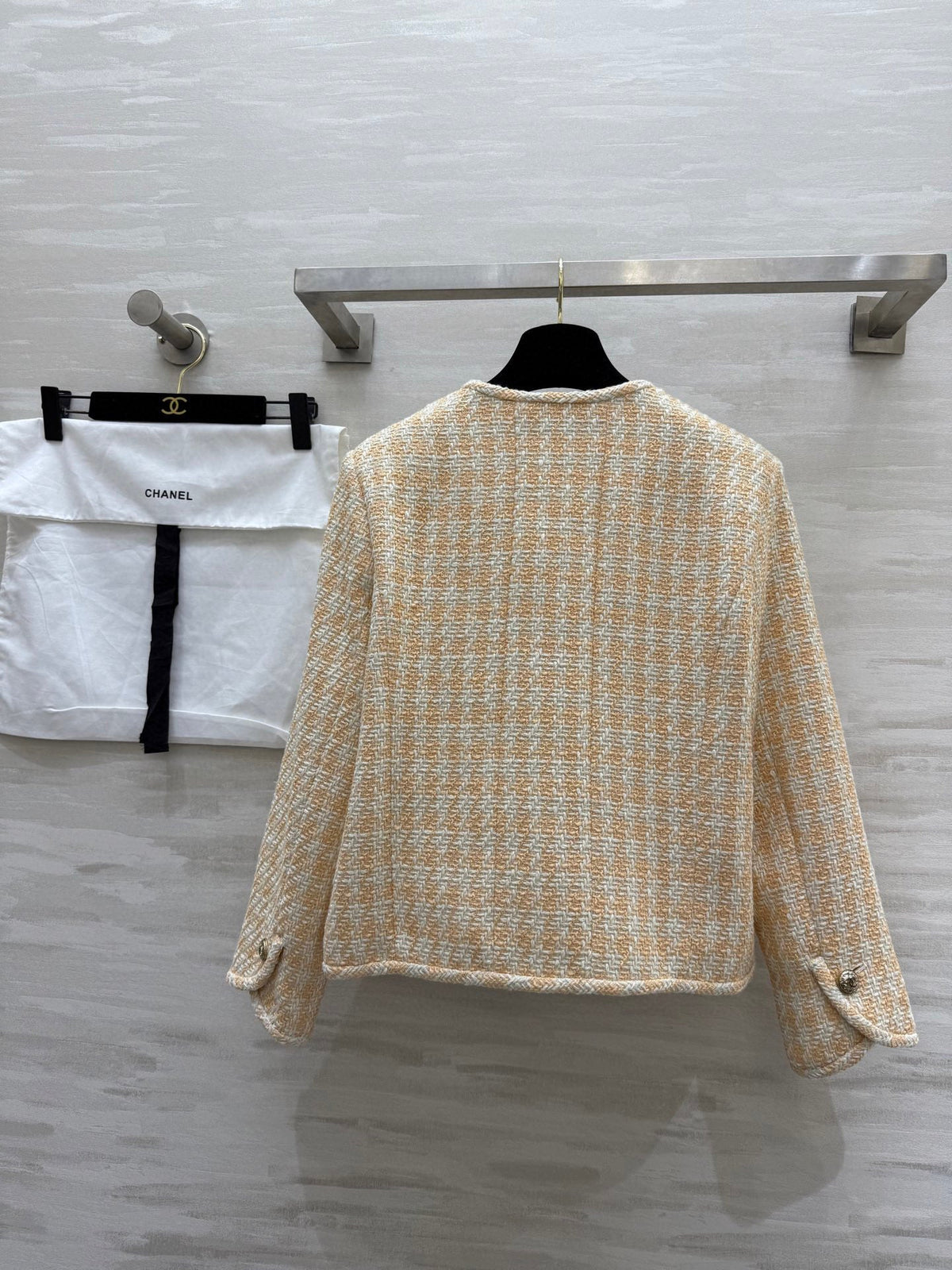 CC 25C Gentle Braided Jacket Orange Tweed