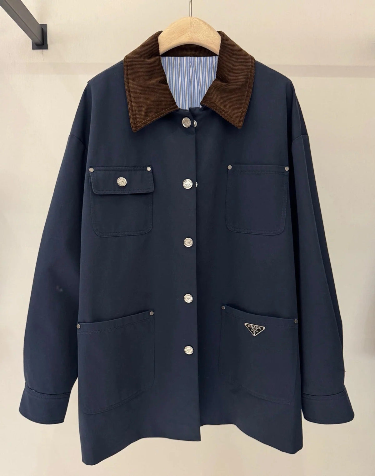 PRADA 25S RETRO-CHIC OFFICE JACKET 334