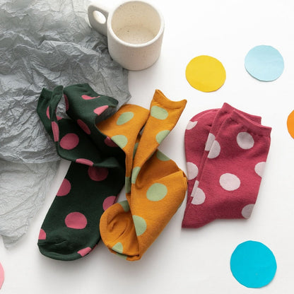 Rufia - Polka Dot Colorful Socks