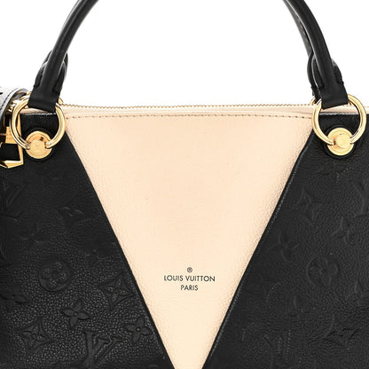 Empreinte V Tote BB Black Creme