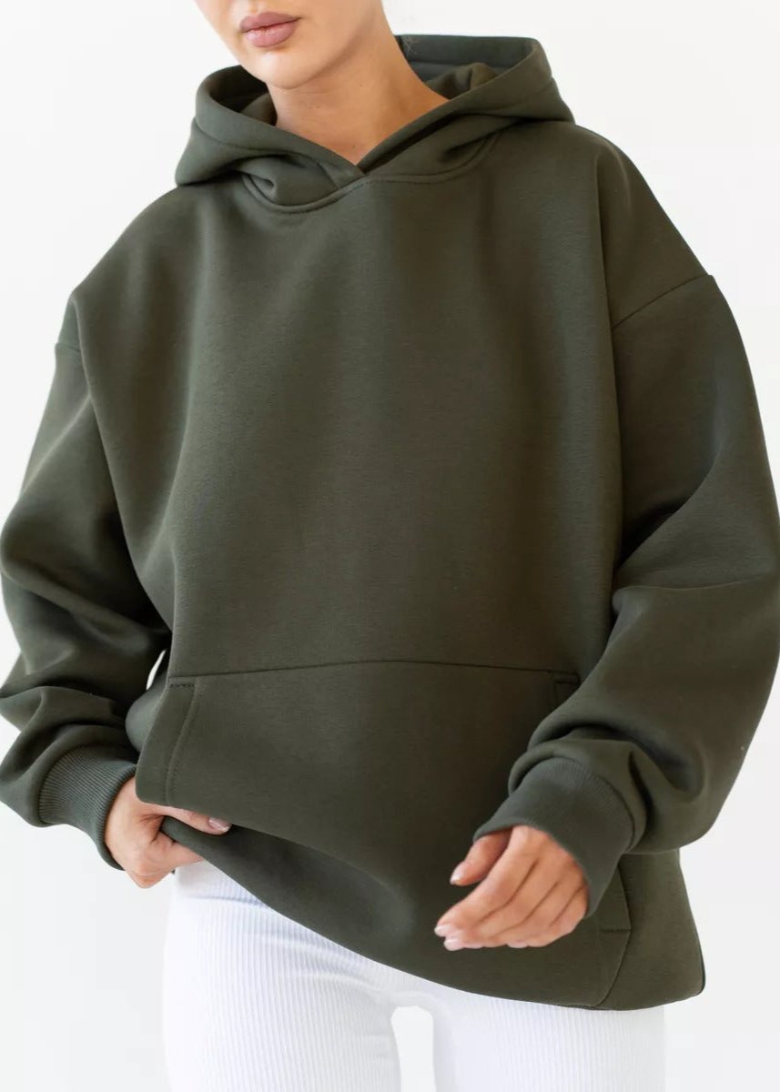 Long Sleeved Hooded Sweatshirt Soft Breathable Fabric