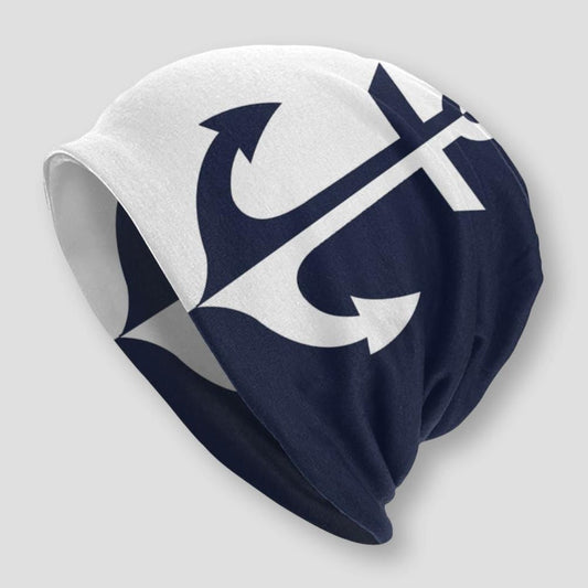 Sky Madrid Durby Anchor Beanie