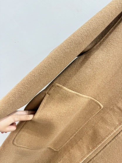 HERMES 25S LONG CASHMERE COAT 155