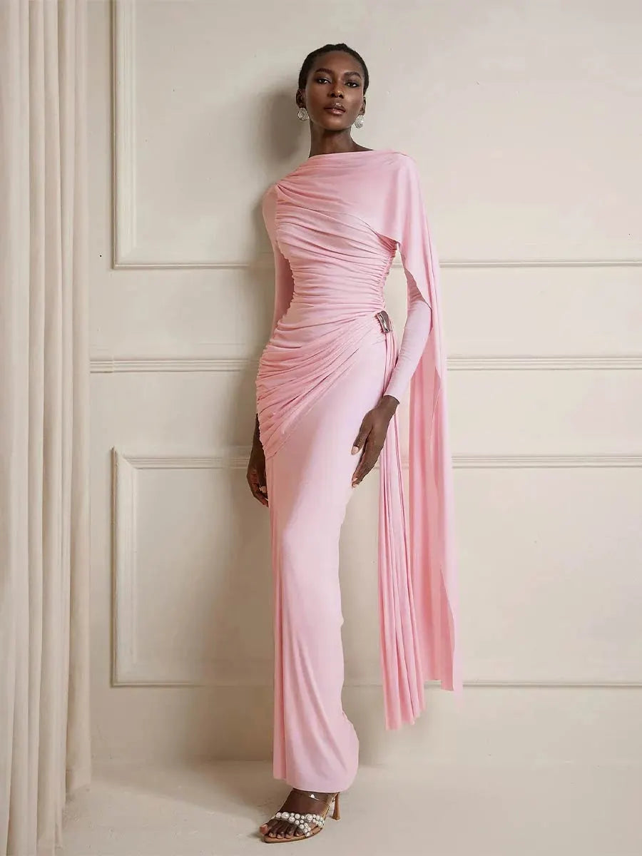Elina Maxi Dress In Pink
