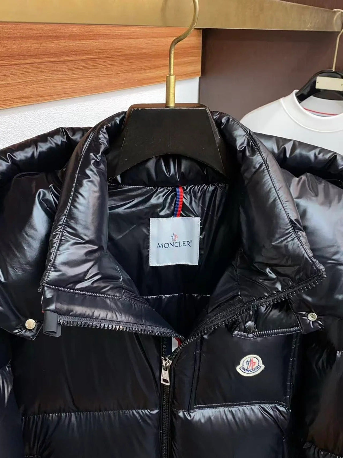 Moncler Montbeliard Hooded Short Down Jacket