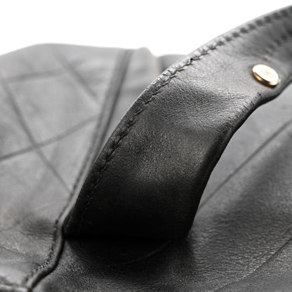 Calfskin CC Chevron All Day Long Boston Black