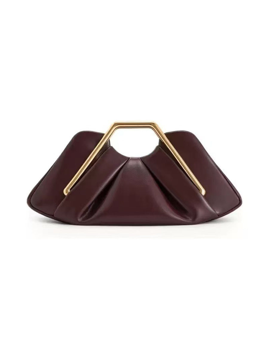 Brielle Unique Ruched Cloud Bag
