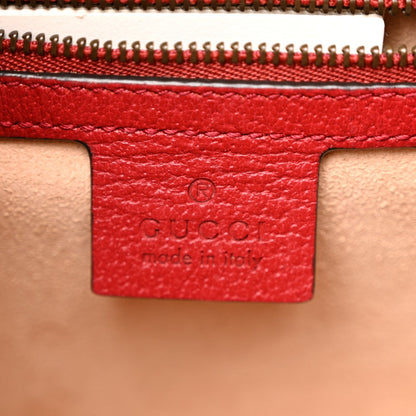GG Supreme Monogram Small Queen Margaret Top Handle Bag Red