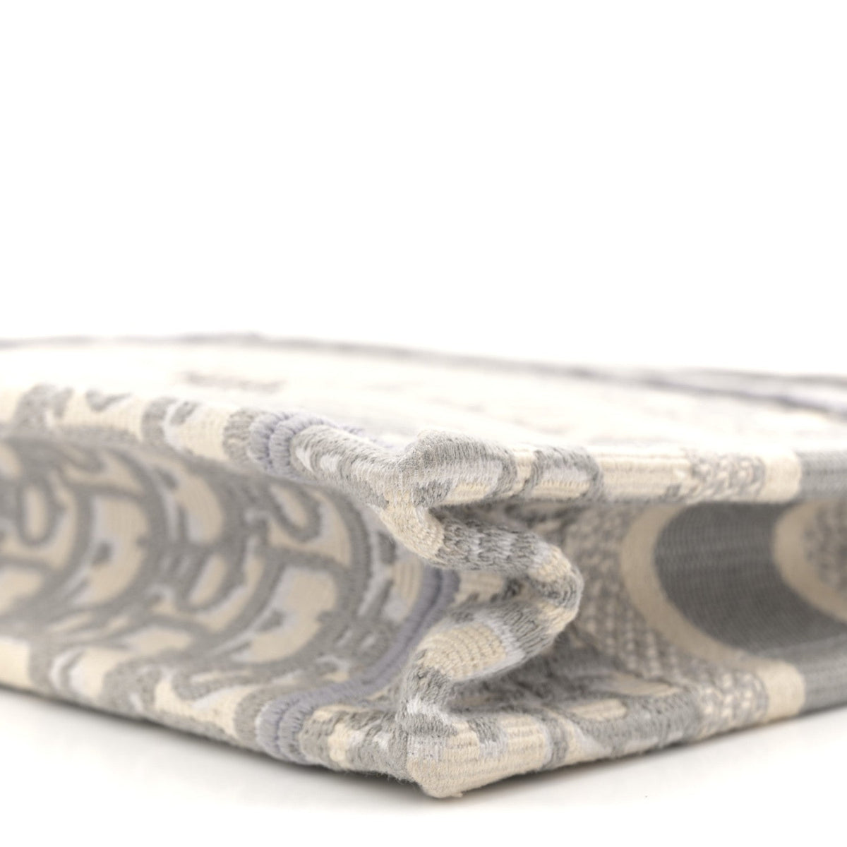 Oblique Mini Book Tote Grey Multicolor