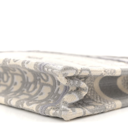 Oblique Mini Book Tote Grey Multicolor