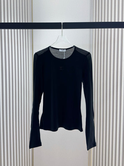 CC 25 Sweater Black And White Cotton 290474