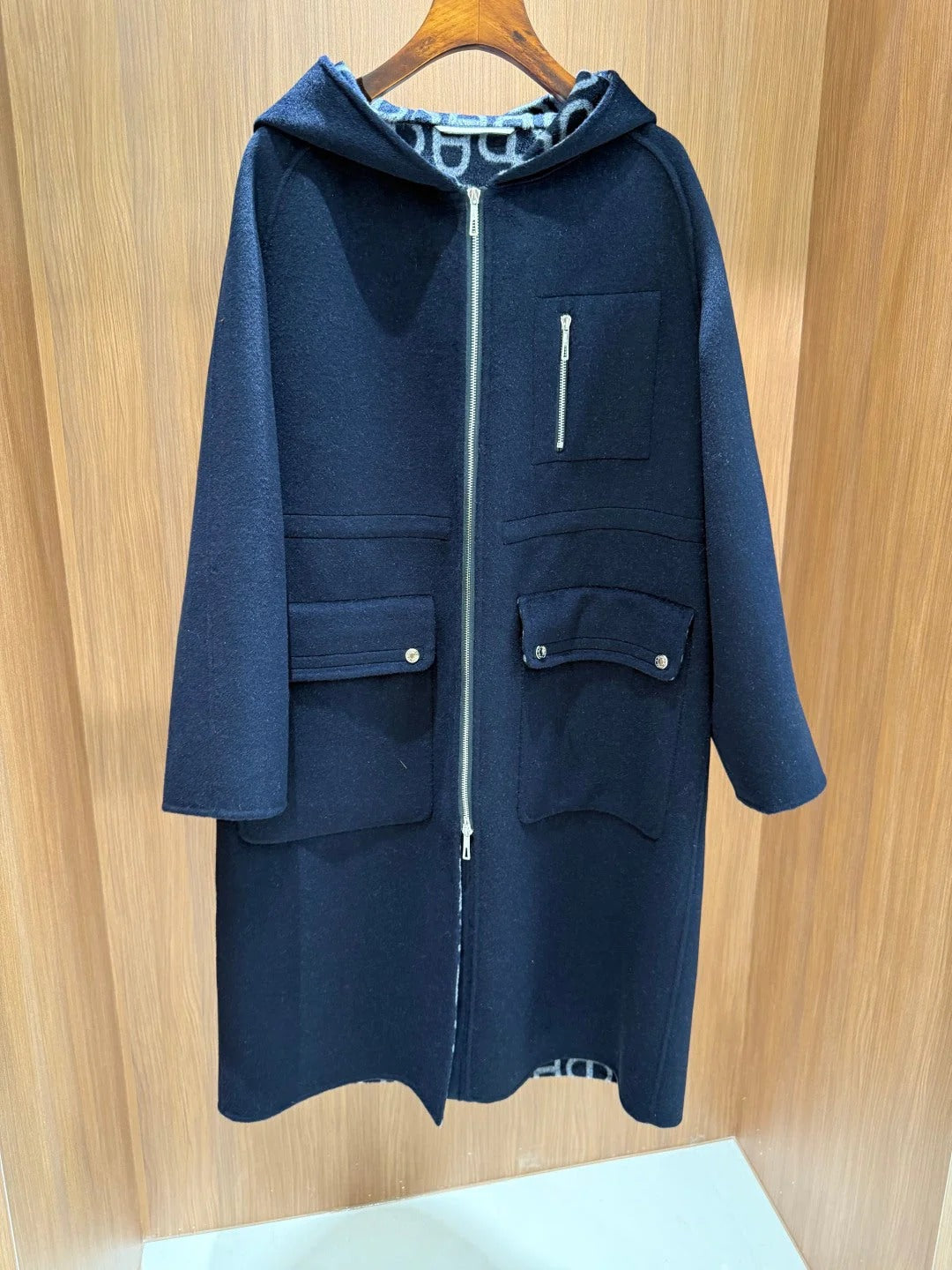 HERMES 25S WOOL COAT 102
