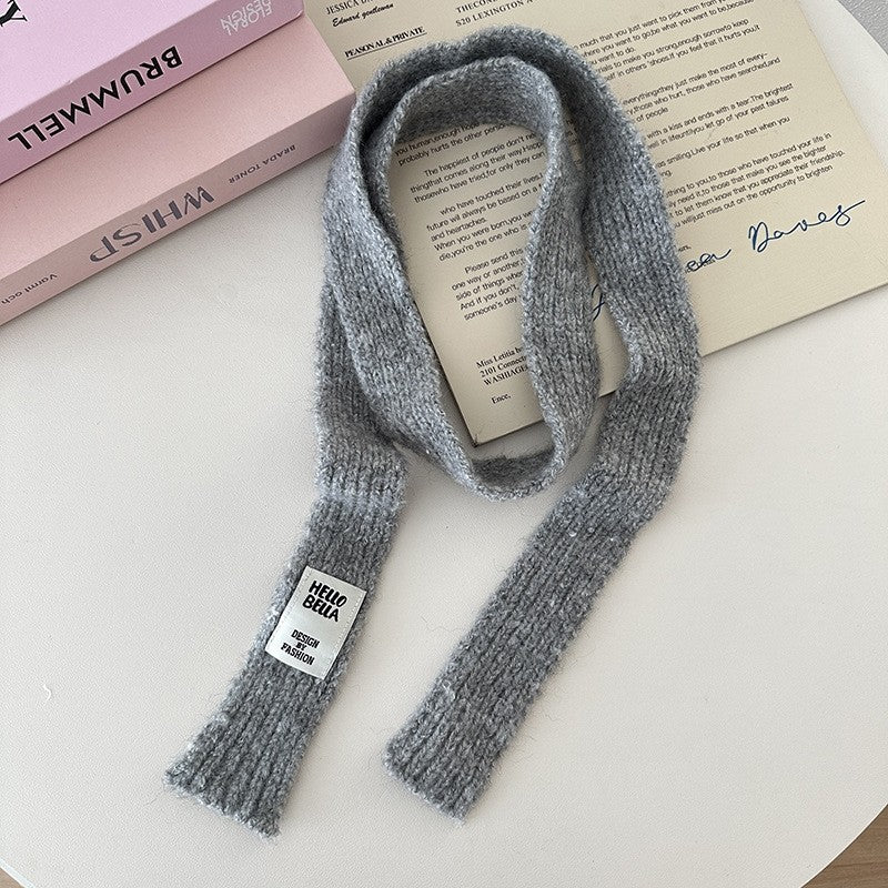 Cashmere-Like Horse Print Warm Scarf