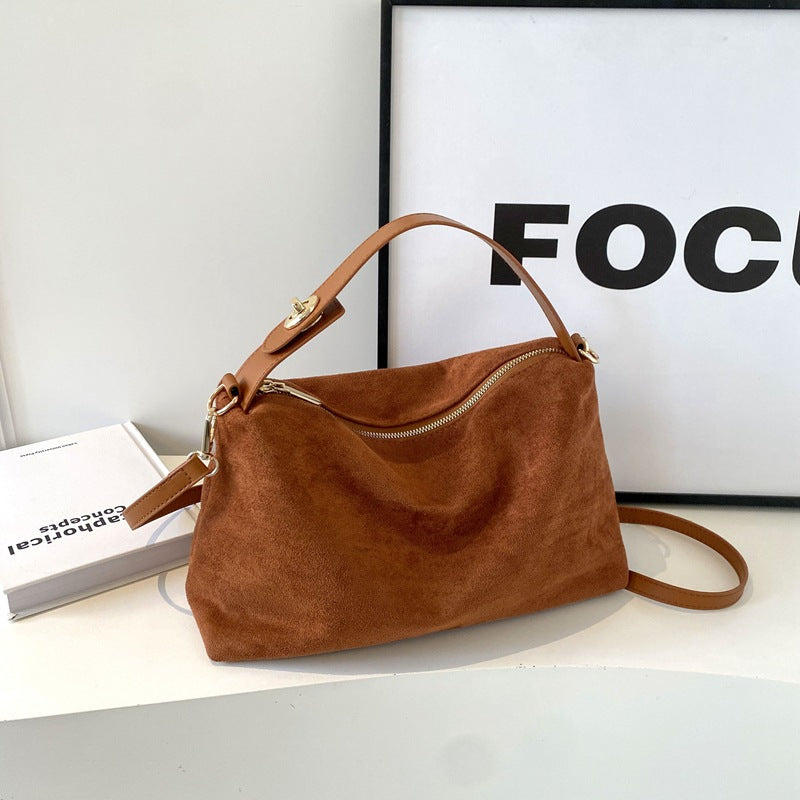 Retro-style handbag\/shoulder\/crossbody bag