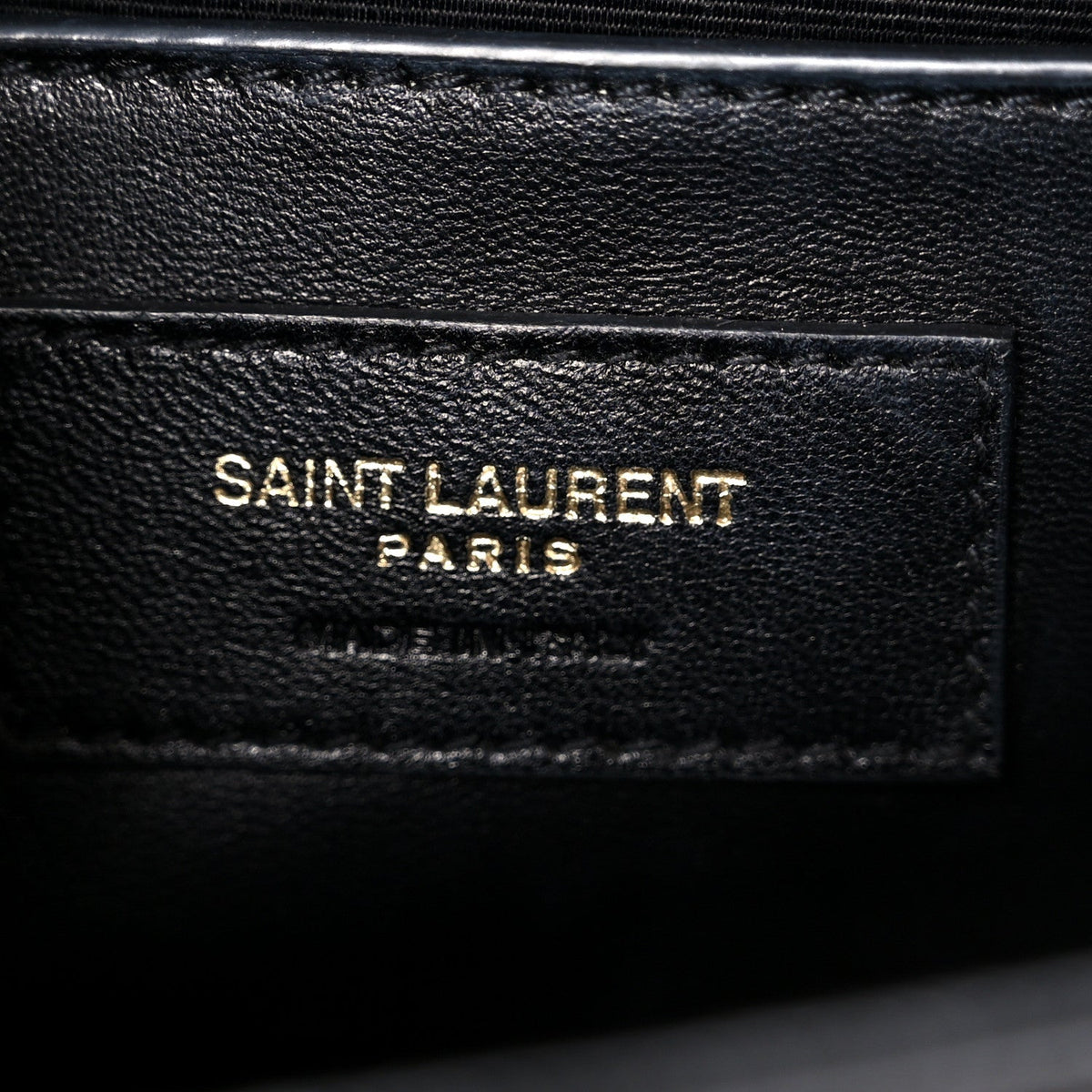 Grain De Poudre Small Monogram Kate Satchel Black