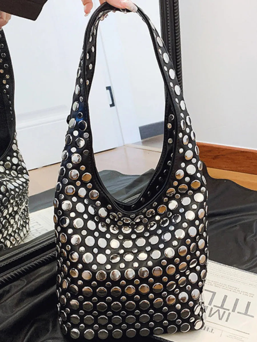 Rosalie Studded Leather Bag