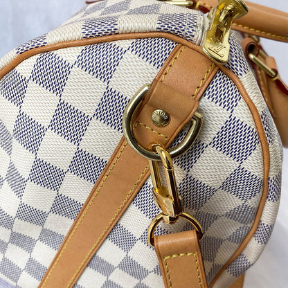 Louis Vuitton Speedy Bandoulière 30 Azur handbag